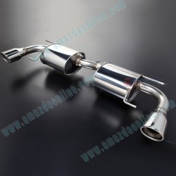 AutoExe Stainless Steel Exhaust Cat-Back fits 2013-2016 Mazda CX-5 [KE] SkyActiv-D MKE8Y00