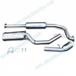 KnightSports Stainless Steel Exhaust Cat-Back fits 08-13 Mazda3 [BL] 1.5L 5-Door KZG14301