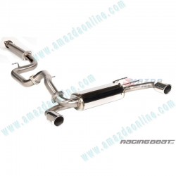 Racing Beat Power Pulse Stainless Steel Exhaust Cat-Back fits 10-13 Mazdaspeed3 [BL3FW] 71209