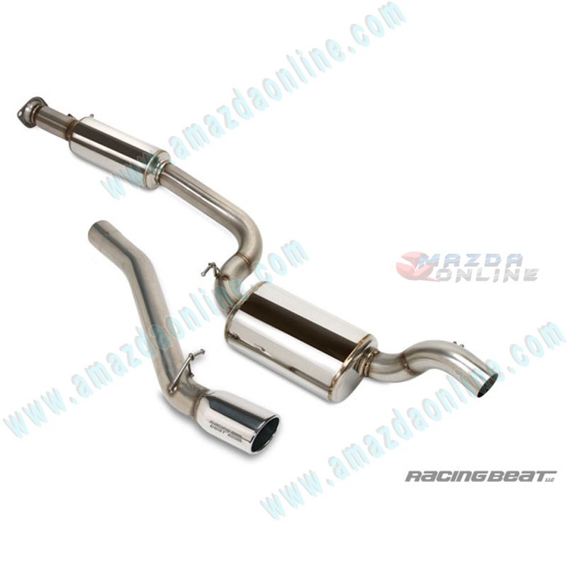 Racing Beat Power Pulse Stainless Steel Exhaust Cat-Back fits 07-09 Mazdaspeed3 [BK3P] 71205