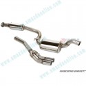 Racing Beat Power Pulse Stainless Steel Twin Tip Exhaust Cat-Back fits 07-09 Mazdaspeed3 [BK3P] 71204