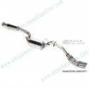 Racing Beat Power Pulse Stainless Steel Twin Tip Exhaust Cat-Back fits 07-09 Mazdaspeed3 [BK3P] 71204