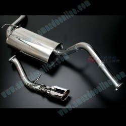 AutoExe Stainless Steel Exhaust Muffler fits 03-09 Mazda3 [BK] 1.5L MBX8510