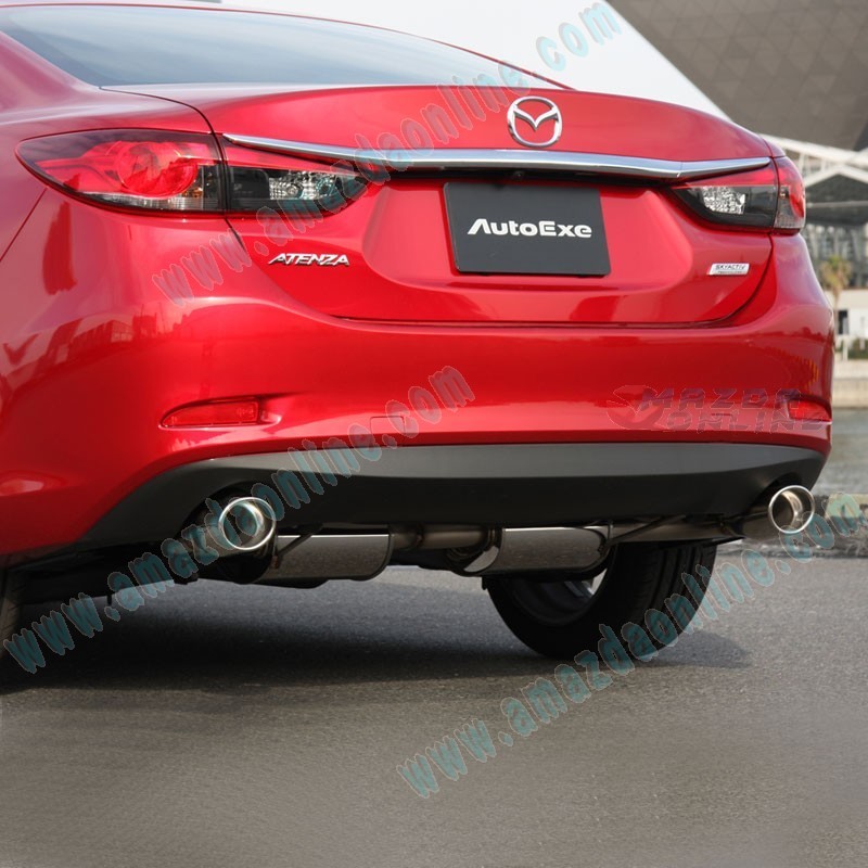 AutoExe Stainless Steel Exhaust Cat-Back fits 13-17 Mazda6 [GJ] SkyActiv-D MGJ8Y00