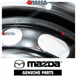 Mazda Genuine Steel Rims 6Jx15 ET50 9965-R9-6050 fits 08-11 MAZDA3 [BL] 9965-R9-6050