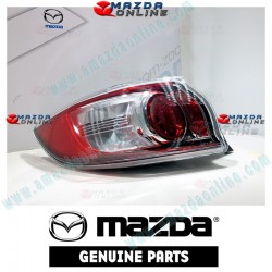 Mazda Genuine Left Tail Light BCW8-51-160E fits 09-12 MAZDA3 [BL] BCW8-51-160E