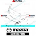 Mazda Genuine Front Right Lamp Trim Bezel BGV4-50-C11B fits 11-12 MAZDA3 [BL] BGV4-50-C11B