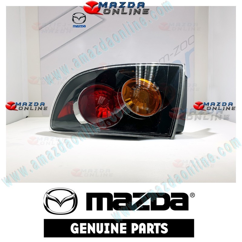 Mazda Genuine Rear Right Combination Lamp Lens BN9A-51-170E fits 03-06 MAZDA3 [BK] BN9A-51-170E