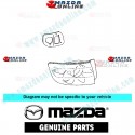 Mazda Genuine Rear Right Combination Lamp Lens BN9A-51-170E fits 03-06 MAZDA3 [BK] BN9A-51-170E