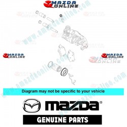 Mazda Genuine Caliper Seal Kit BPYK-26-45ZA fits 05-17 MAZDA5 [CR, CW] BPYK-26-45ZA