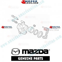 Mazda Genuine Front Brake Caliper Combo fits 06-12 MAZDA3 [BK, BL] BPYK-33-61XC-71XC