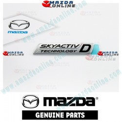 Mazda Genuine Skyactiv-D Ornament G45G-V4-410 fits 13-23 Mazda6 [GJ, GL]