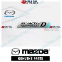 Mazda Genuine Skyactiv-D Ornament G45J-V4-410 fits 13-23 Mazda6 [GJ, GL] G45J-V4-410