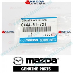 Mazda Genuine Atenza Logo Emblem Badge Ornament G44A-51-721 fits 13-17 MAZDA6 [GJ, GL] G44A-51-721