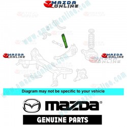 Mazda Genuine Rear Shock Absorber GR2F-28-700A fits 05-06 MAZDA6 [GG, GY] GR2F-28-700A