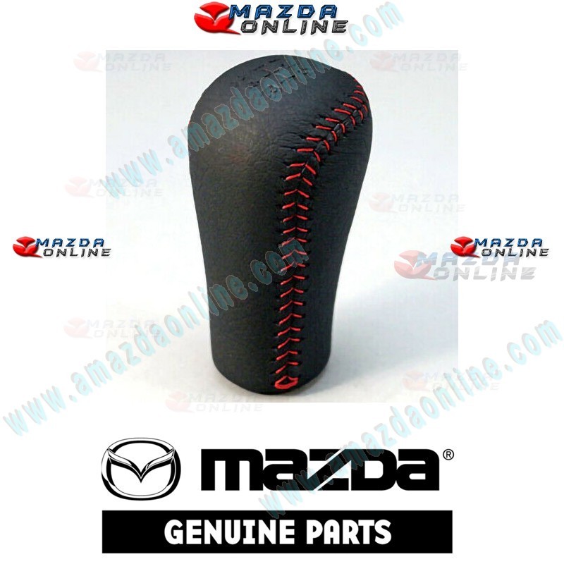 Mazda Genuine Black Leather Manual Gear Shift Knob R503-17-520B-00 fits 93-95 Mazda RX-7 [FD3S] R503-17-520B-00