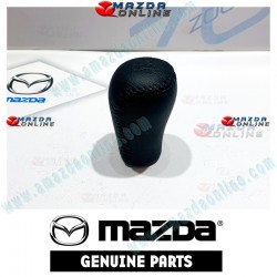 Mazda Genuine Black Leather Manual Gear Shift Knob R503-17-520B-00 fits 93-95 Mazda RX-7 [FD3S] R503-17-520B-00