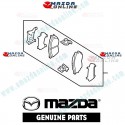 Mazda Genuine Front Brake Pad Set TCY7-33-23Z fits 98-02 MAZDA MILLENI, EUNO800 [TA] TCY7-33-23Z