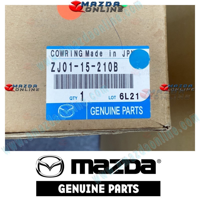 Mazda Genuine Radiator Cowling ZJ01-15-210B fits 02-06 MAZDA2 [DY] ZJ01-15-210B