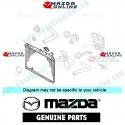 Mazda Genuine Radiator ZJ03-15-200A fits 02-04 MAZDA2 [DY] ZJ03-15-200A