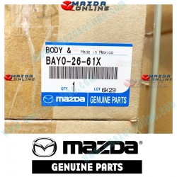 Mazda Genuine Rear Right Disc Brake Caliper BAY0-26-61X fits 16-18 MAZDA3 [BM, BN] BAY0-26-61X