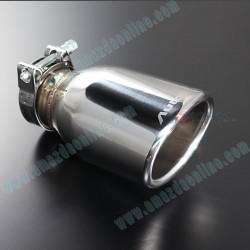 AutoExe Stainless Steel Exhaust Muffler Tip fits 2015-2024 Mazda2 [DJ] MDJ8A10