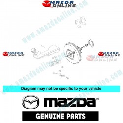 Mazda Genuine Vacuum Brake Boooster TDY4-43-80Z fits 07-15 MAZDA CX-9 [TB] TDY4-43-80Z