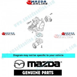 Mazda Genuine Throttle Body ZJ01-13-640A fits 02-04 MAZDA2 [DY] ZJ01-13-640A