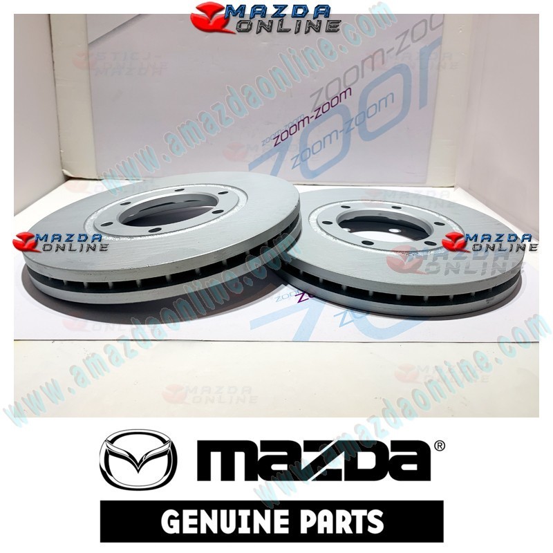 Mazda Genuine Brake Disc Comob SH66-33-25XA fits 99-20 MAZDA BONGO [SK, SL] SH66-33-25XA