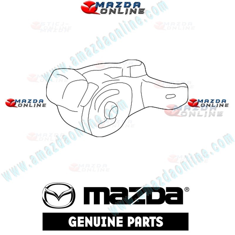 Mazda Genuine Rear Engine Mount B25F-39-040B fits 98-03 MAZDA323 [BJ] B25F-39-040B