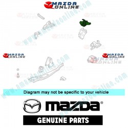 Mazda Genuine Rear Engine Mount BJ0N-39-040C fits 98-03 MAZDA323 [BJ] BJ0N-39-040C