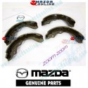 Mazda Genuine Rear Brake Shoes BJYM-26-38Z fits 00-03 MAZDA323 [BJ] BJYM-26-38Z