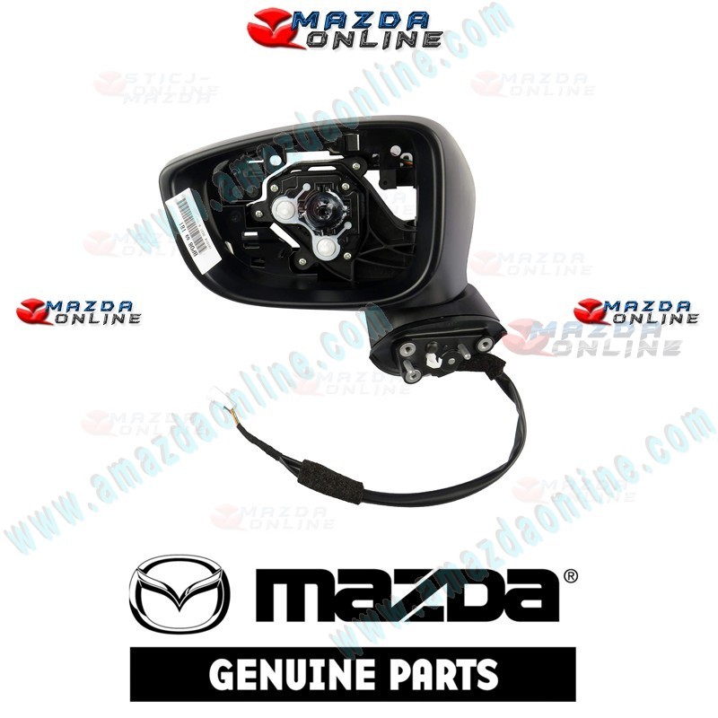 Mazda Genuine Left LH Door Mirror Body BPD8-69-181B fits 13-14