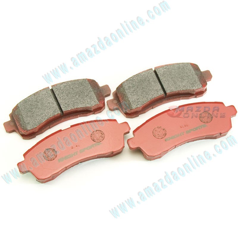 KnightSports Front Brake Pad fits 07-14 Mazda2 [DE] 1.5L KZG68701