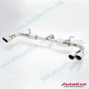 AutoExe Qual Oval Tip Exhaust Cat-Back fits 2022-2024 Mazda CX-60 [KH] SkyActiv-D Hybrid MKH8Y00