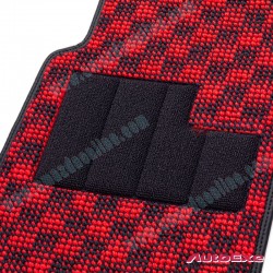 AutoExe Sports Checker Carpet Mats fits 19-23 Mazda3 [BP] MBP10300