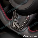 Kenstyle Flat Bottomed Leather Center Line Steering Wheel fits 17-24 Mazda2 [DJ] MD03