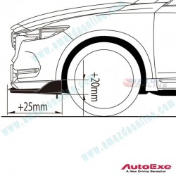 AutoExe Front Lower Spoiler fits 17-21 Mazda CX-5 [KF] MKG210008