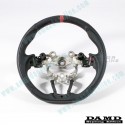 Damd Flat Bottomed Nappa Leather Steering Wheel fits 17-18 Mazda3 [BN] SS360MLL