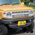 APIO Front Grille fits 2018-2023 Suzuki Jimny Sierra [JB74] 3033-57S