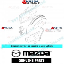 Mazda Genuine Left Upper Channel FD01-59-605E fits Mazda RX-7 [FD3S] FD01-59-605E