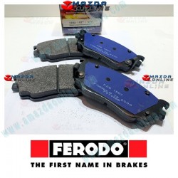 Ferodo TS2000 Brake Pad fits 94-04 Mazda5 [CP],Familia [BJ] FDB1557