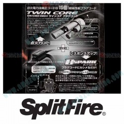 SplitFire 8.8mm Twin Core Motorbike Spark Plug Wire TCDX-01K