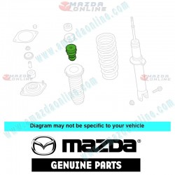 Mazda Genuine Front Strut Bearing C273-34-38XB fits 12-18 Mazda Biante [CC] C273-34-38XB