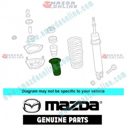 Mazda Genuine Spring Seat N243-34-012 fits 15-24 Mazda MX-5 Miata [ND,NE] N243-34-012