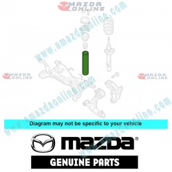 Mazda Genuine Dust Cover BP4K-34-0A5B fits 05-09 Mazda5 [CR] BP4K-34-0A5B