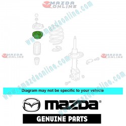 Mazda Genuine Front Strut Bearing TK48-34-38XB fits 17-24 Mazda CX-5 [KF] TK48-34-38XB