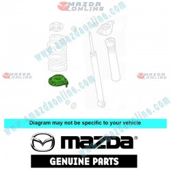 Mazda Genuine Lower Seat Rubber KD35-28-0A3 fits 13-16 Mazda CX-5 [KE] KD35-28-0A3