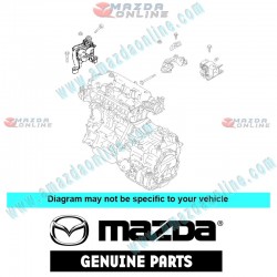 Mazda Genuine Side Engine Mount KE64-39-060A fits 13-16 Mazda3 [BM] SkyActiv-D KE64-39-060A