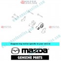 Mazda Genuine Rear Engine Mount KH31-39-040 fits 13-18 Mazda6 [GJ, GL] SkyActiv-D KH31-39-040